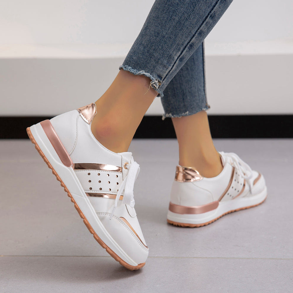 Orthopedic Mesh Sneakers for Women – Breathable Arch Support