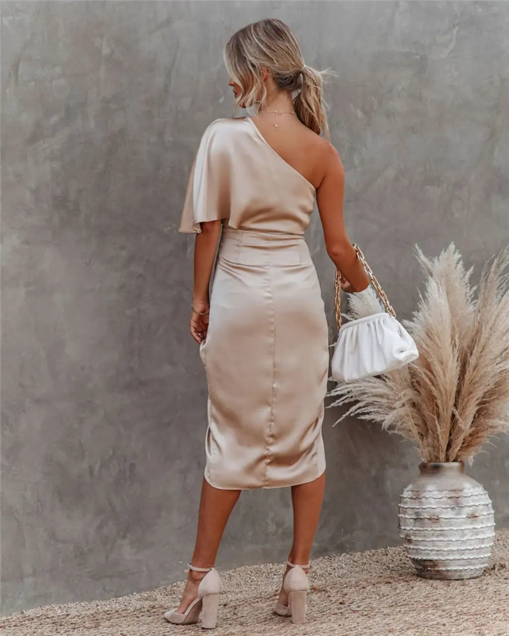 Fitted Full-Length Evening Maxi Dress with Strapless for Women