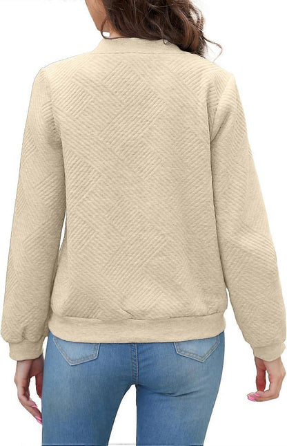 Quilted Zip-Up Jacket