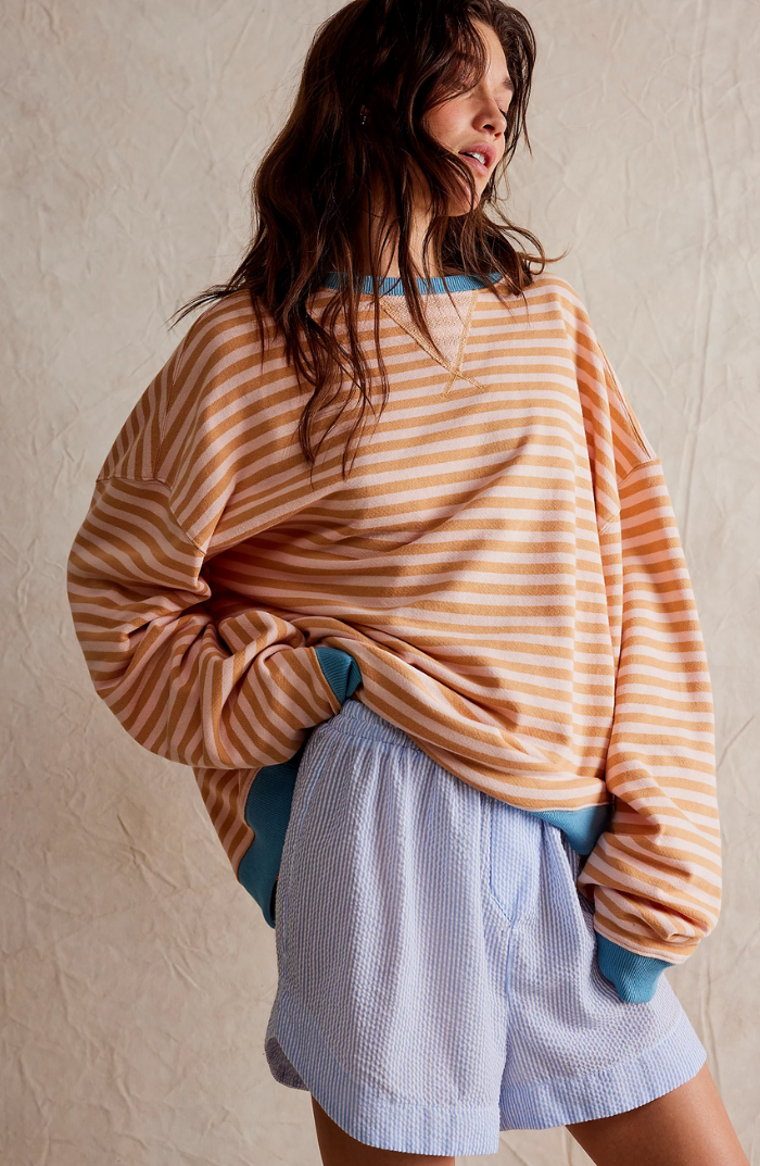 Striped Long Sleeve Sweater