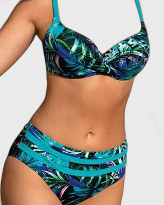High-Waist Bikini Set for Women