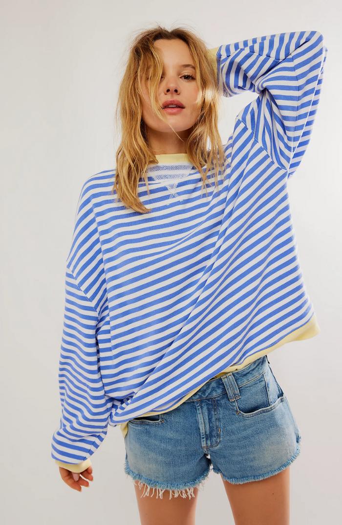 Striped Long Sleeve Sweater