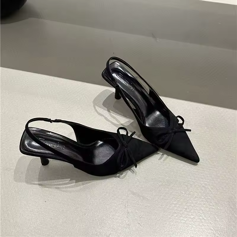 Pointed Toe Kitten Heel for Women