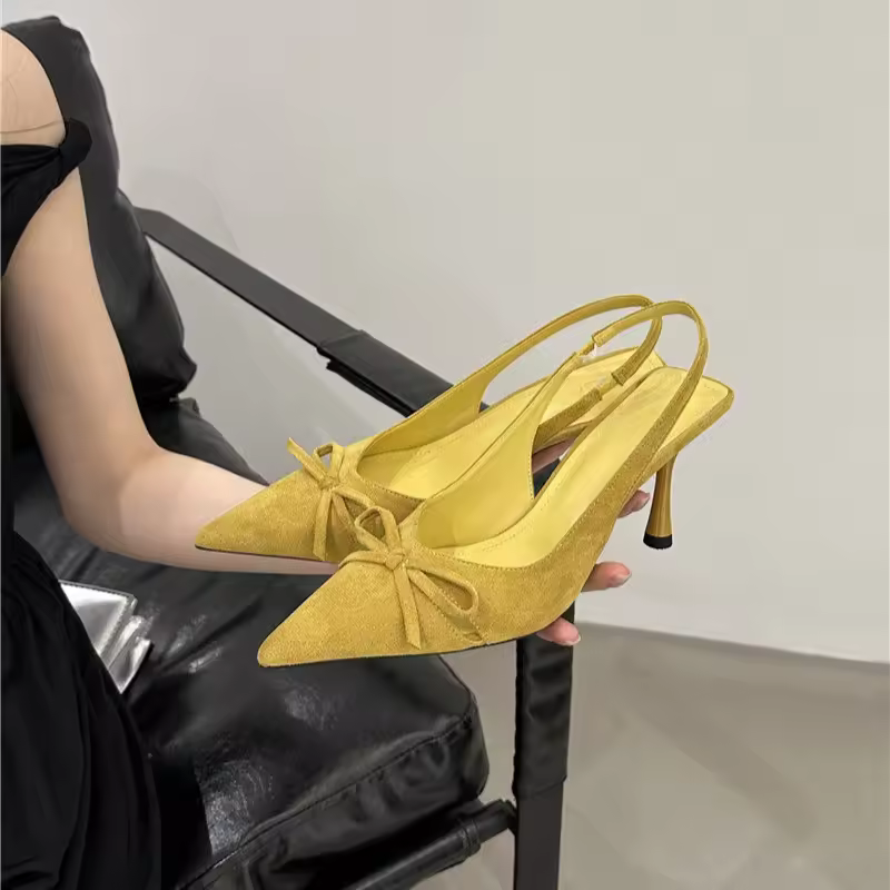 Pointed Toe Kitten Heel for Women