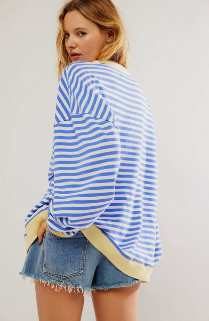Striped Long Sleeve Sweater