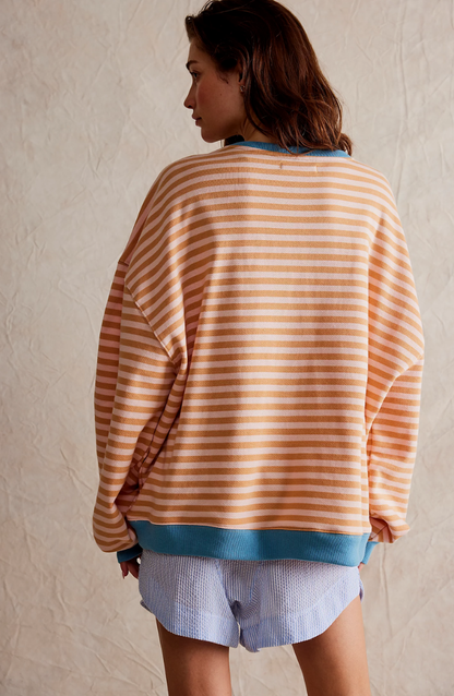 Striped Long Sleeve Sweater