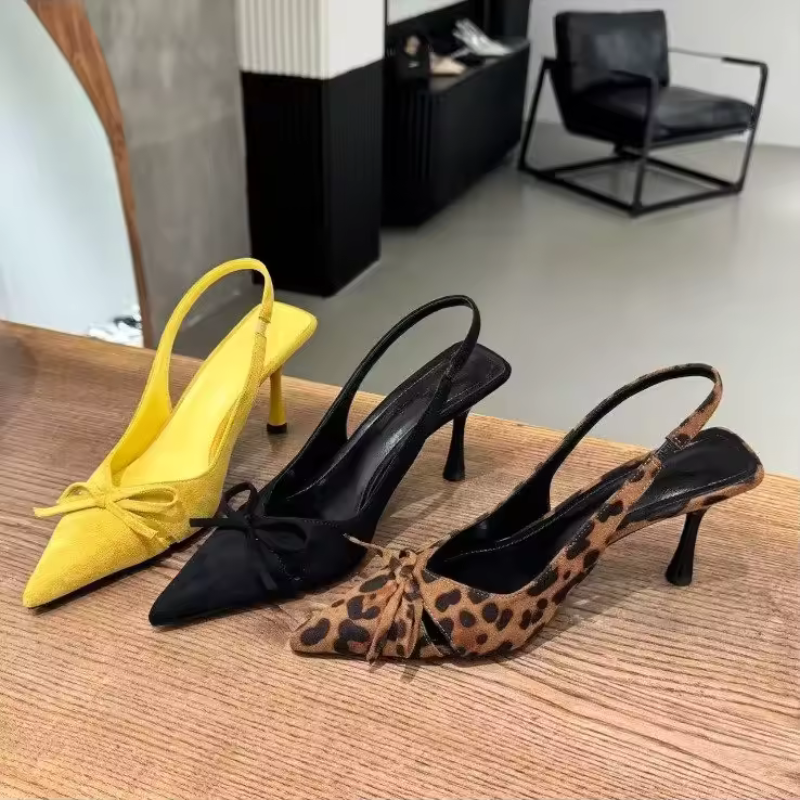 Pointed Toe Kitten Heel for Women