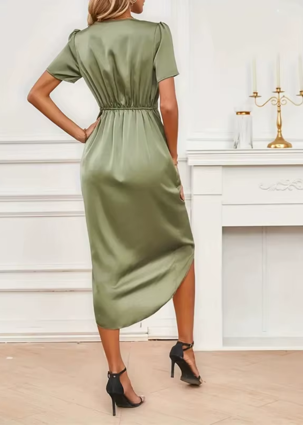 Elegant Sleeveless Midi Dress for Women