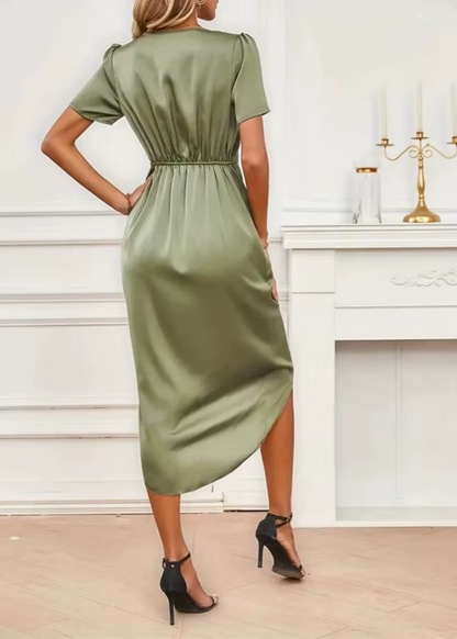 Elegant Sleeveless Midi Dress for Women