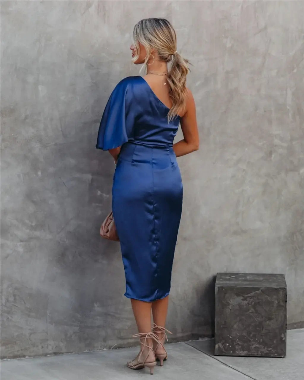 Fitted Full-Length Evening Maxi Dress with Strapless for Women