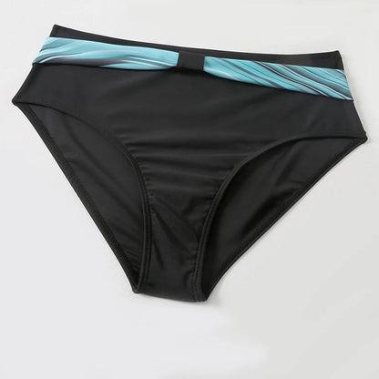 Printed High-Waist Bikini Set for Women