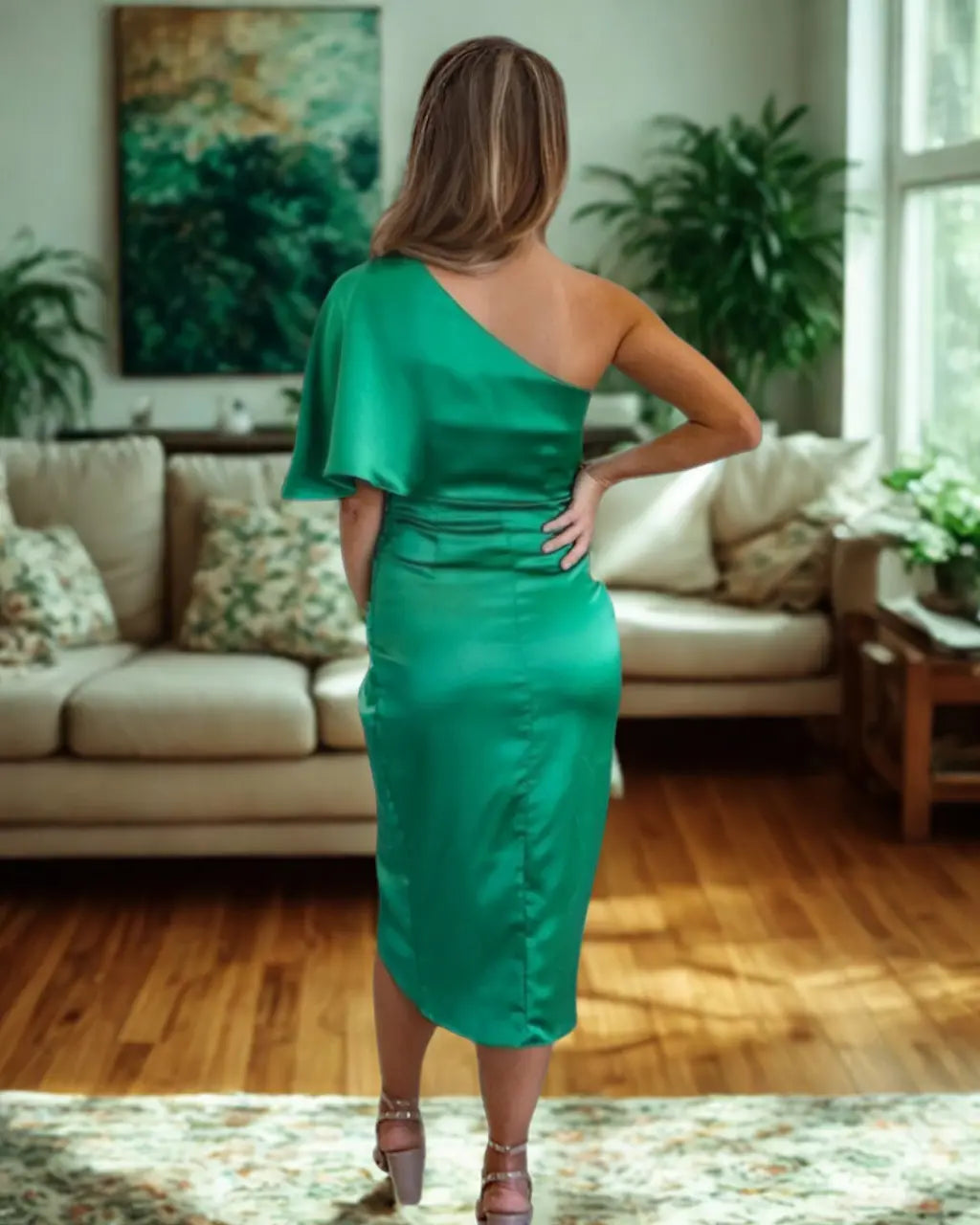 Fitted Full-Length Evening Maxi Dress with Strapless for Women
