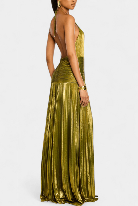 Full-Length Off-Shoulder Maxi Dress for Women