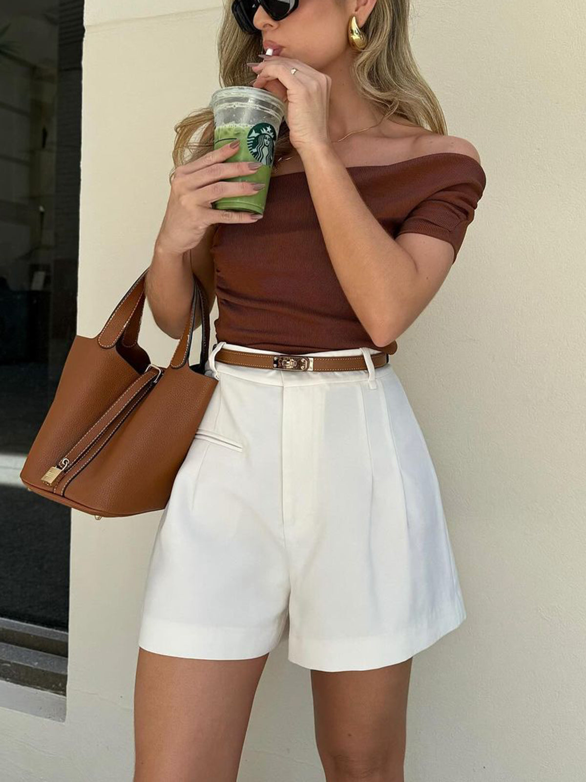 High-Waist Summer Shorts for Women