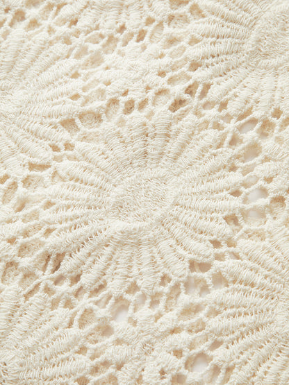 Knit Floral Fitted Short Sleeve Top for Women