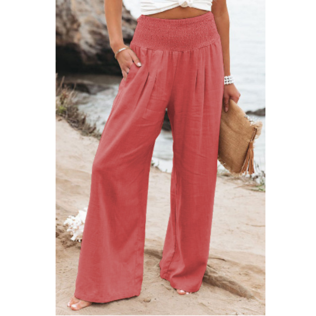 Wide Leg Palazzo Trousers for Women
