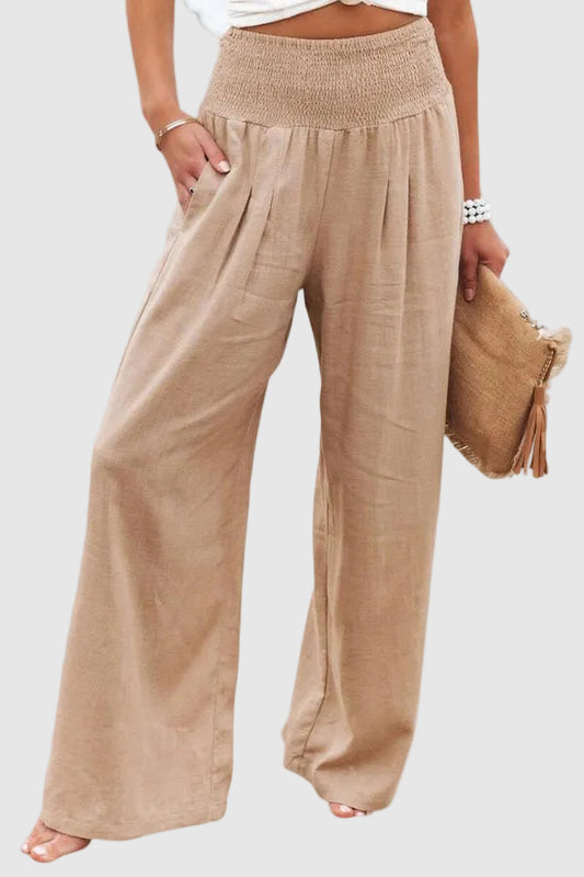 Wide Leg Palazzo Trousers for Women