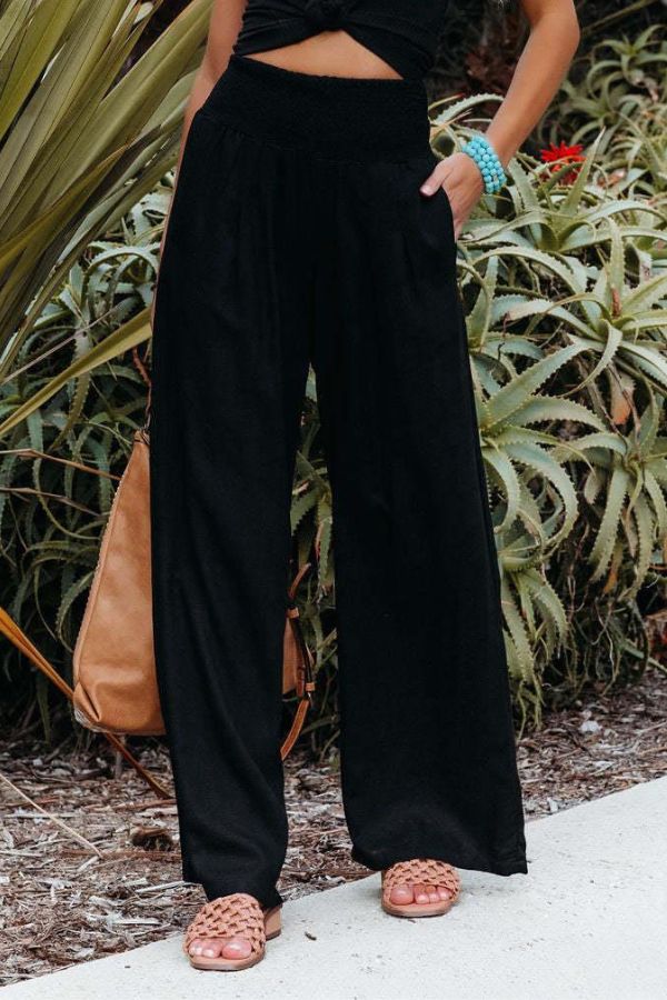 Wide Leg Palazzo Trousers for Women