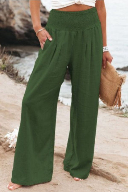 Wide Leg Palazzo Trousers for Women