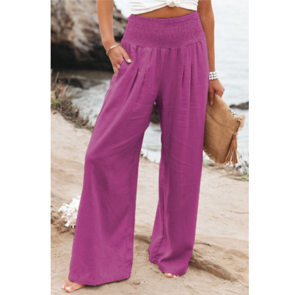 Wide Leg Palazzo Trousers for Women