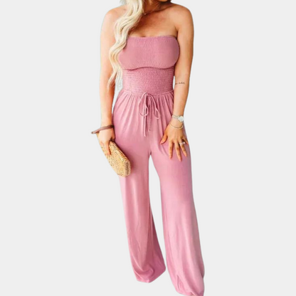Casual Wide Leg Jumpsuit Relaxed Fit for Women