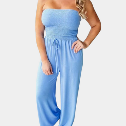 Casual Wide Leg Jumpsuit Relaxed Fit for Women
