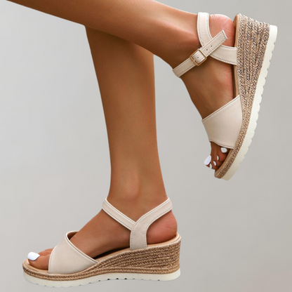 Wedge Sandals with Adjustable Straps for women