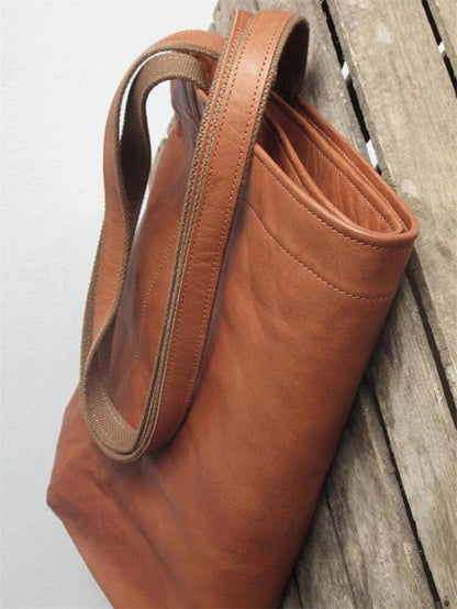 Vegan Leather Handbag with Spacious Interior for Women