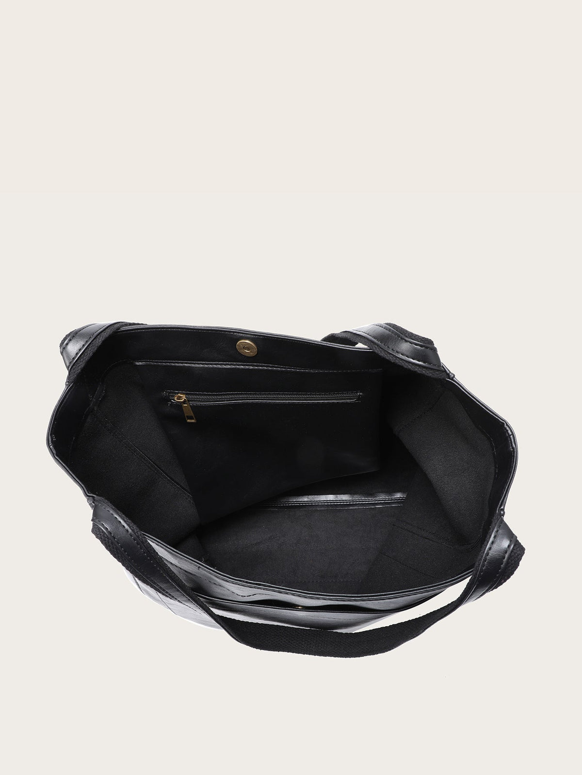 Vegan Leather Handbag with Spacious Interior for Women
