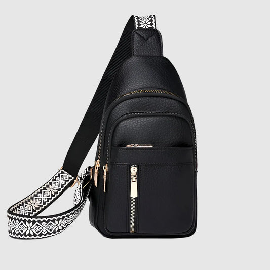 Crossbody Bag with Adjustable Strap and Multiple Compartments for women