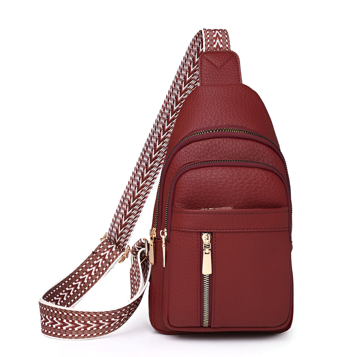 Crossbody Bag with Adjustable Strap and Multiple Compartments for women