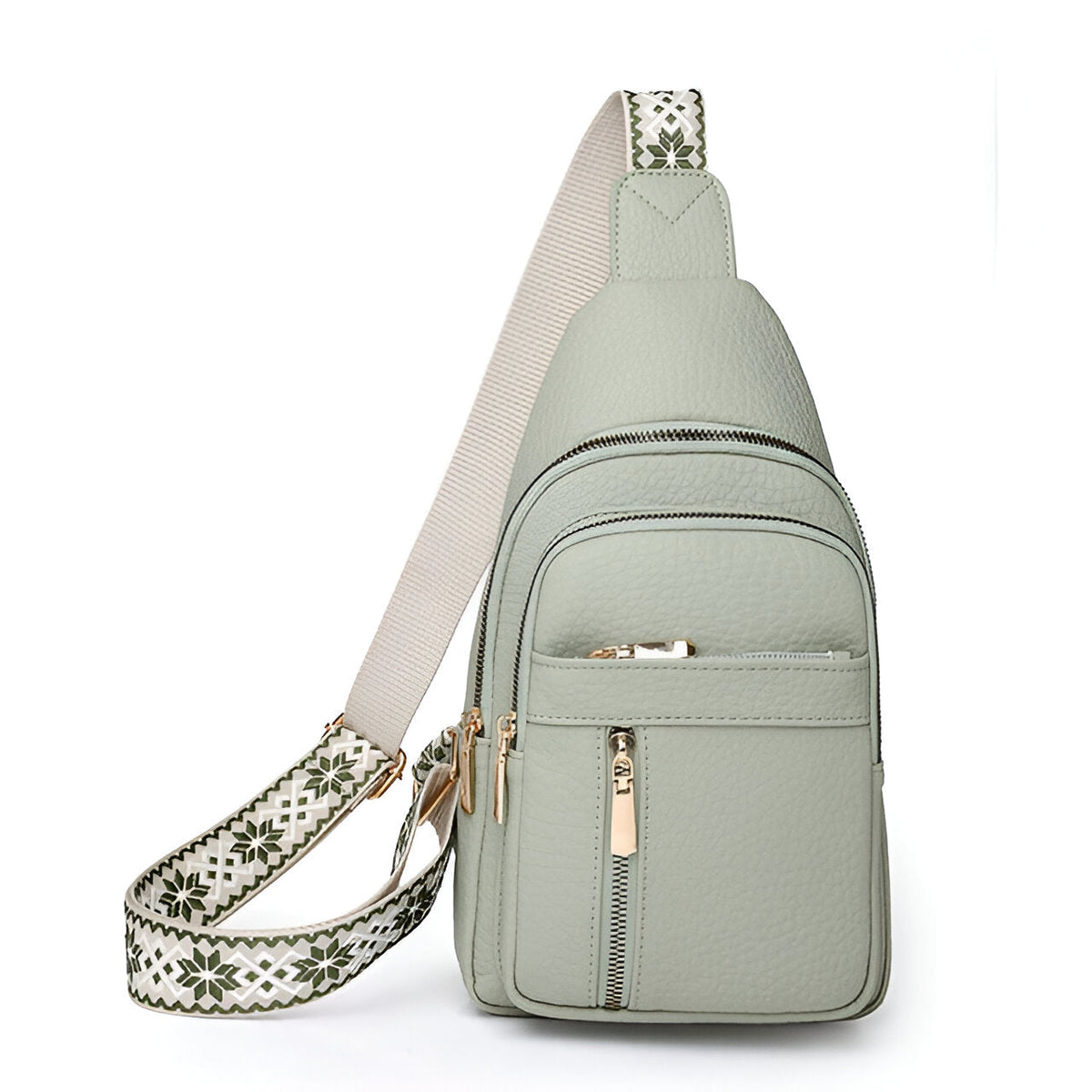 Crossbody Bag with Adjustable Strap and Multiple Compartments for women