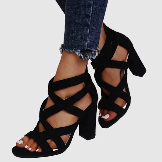 Heels Gladiator Sandals Open Toe High Heel for Women