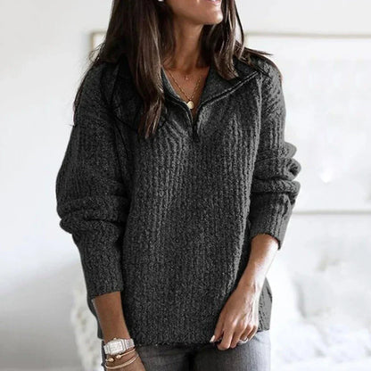 Half-Zip Pullover Sweater