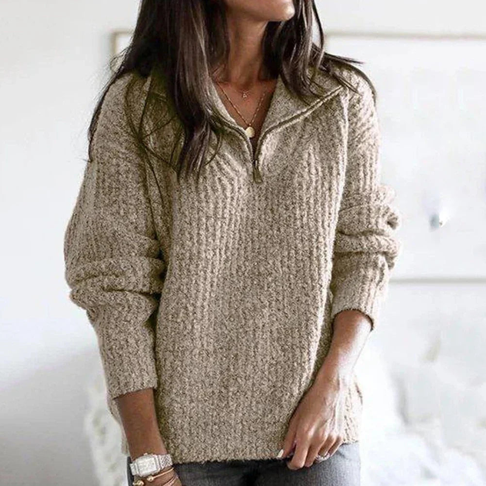 Half-Zip Pullover Sweater