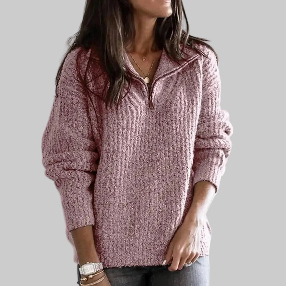 Half-Zip Pullover Sweater