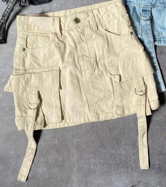 A-Line Denim Skirt for Women