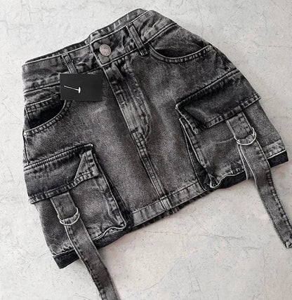 A-Line Denim Skirt for Women