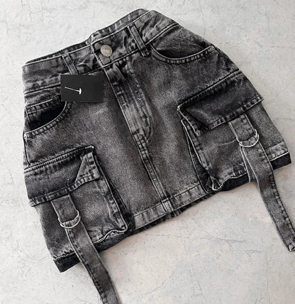 A-Line Denim Skirt for Women