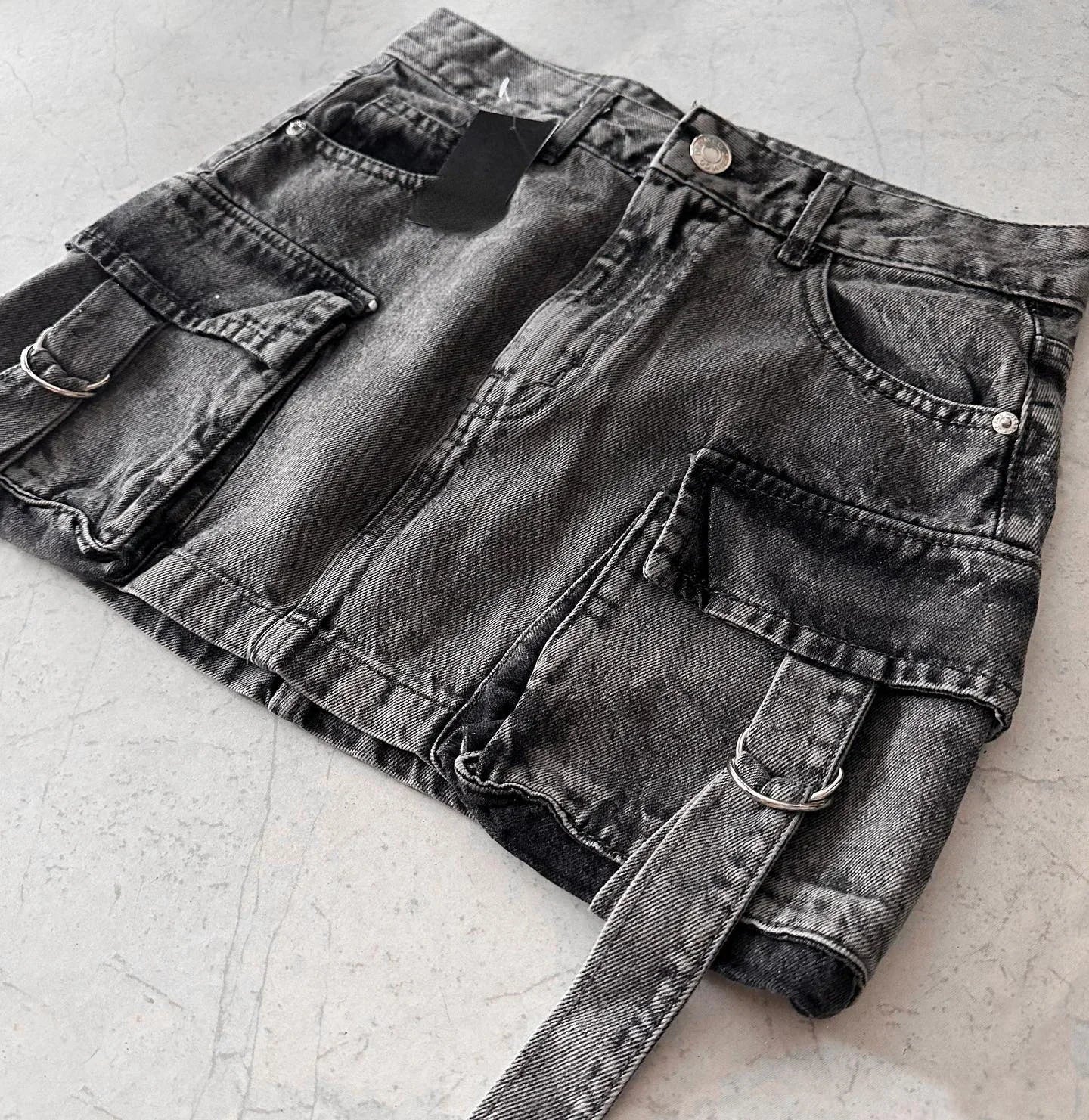 A-Line Denim Skirt for Women