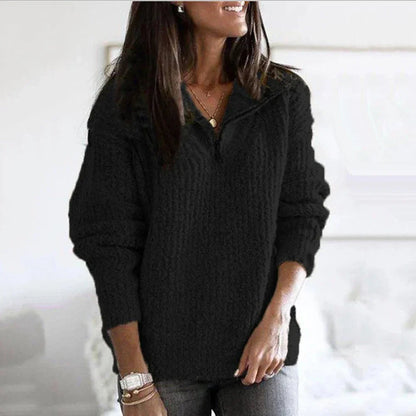 Half-Zip Pullover Sweater