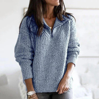 Half-Zip Pullover Sweater