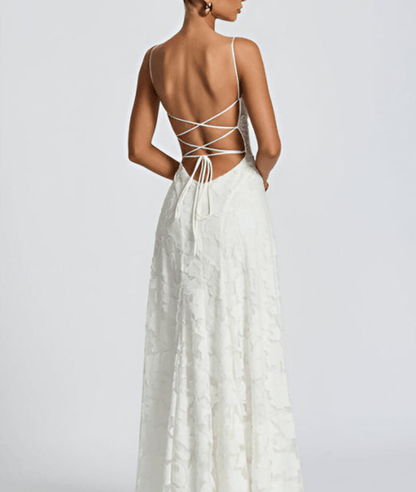 Floral Pattern Sleeveless Maxi Dress for Women