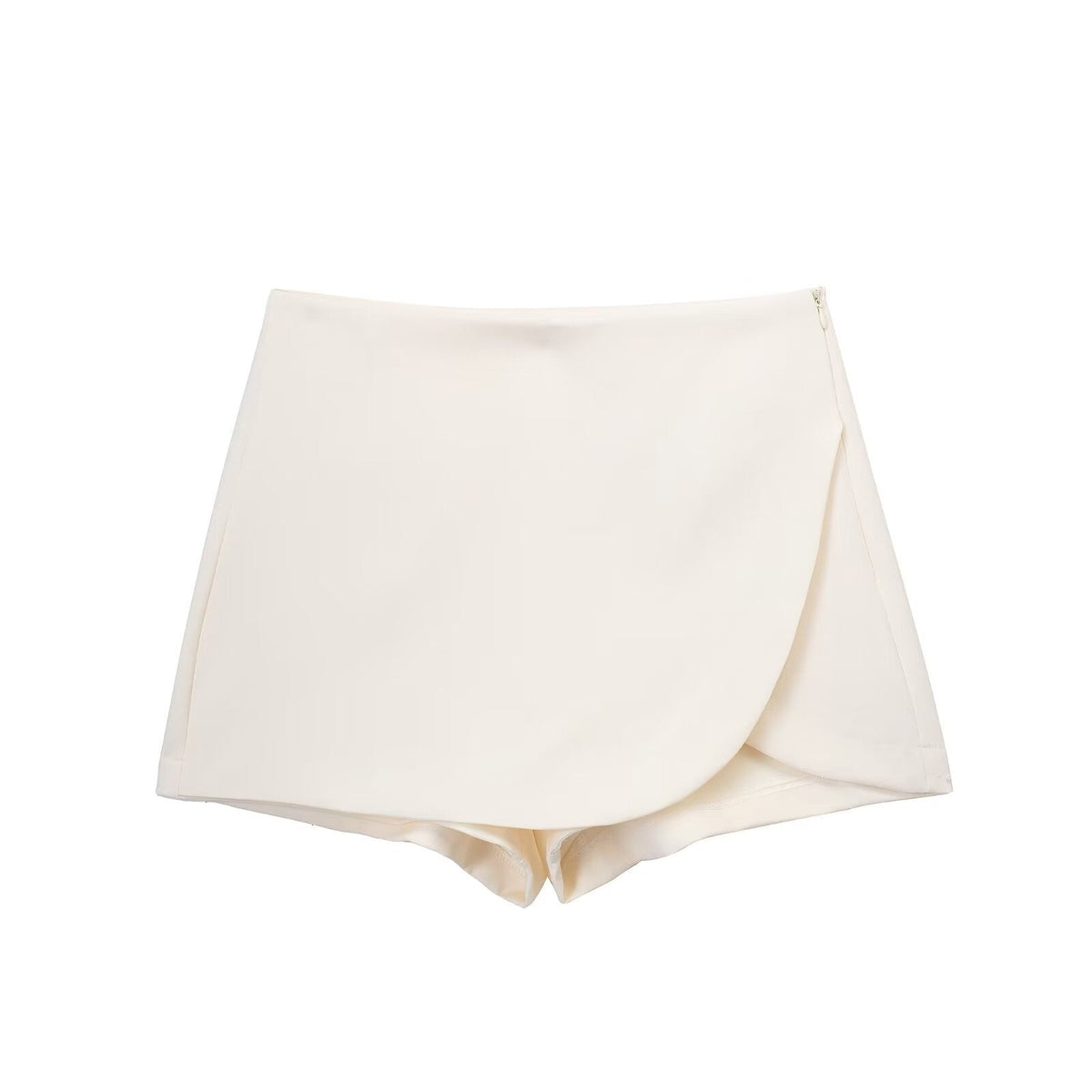 Skort Midi Skirt with Built-In Shorts Summer Two-in-One for women