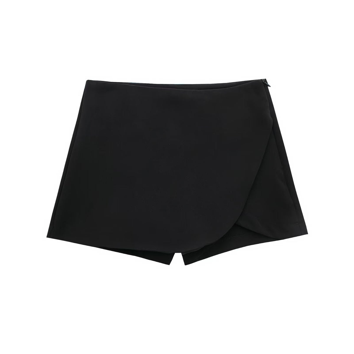 Skort Midi Skirt with Built-In Shorts Summer Two-in-One for women