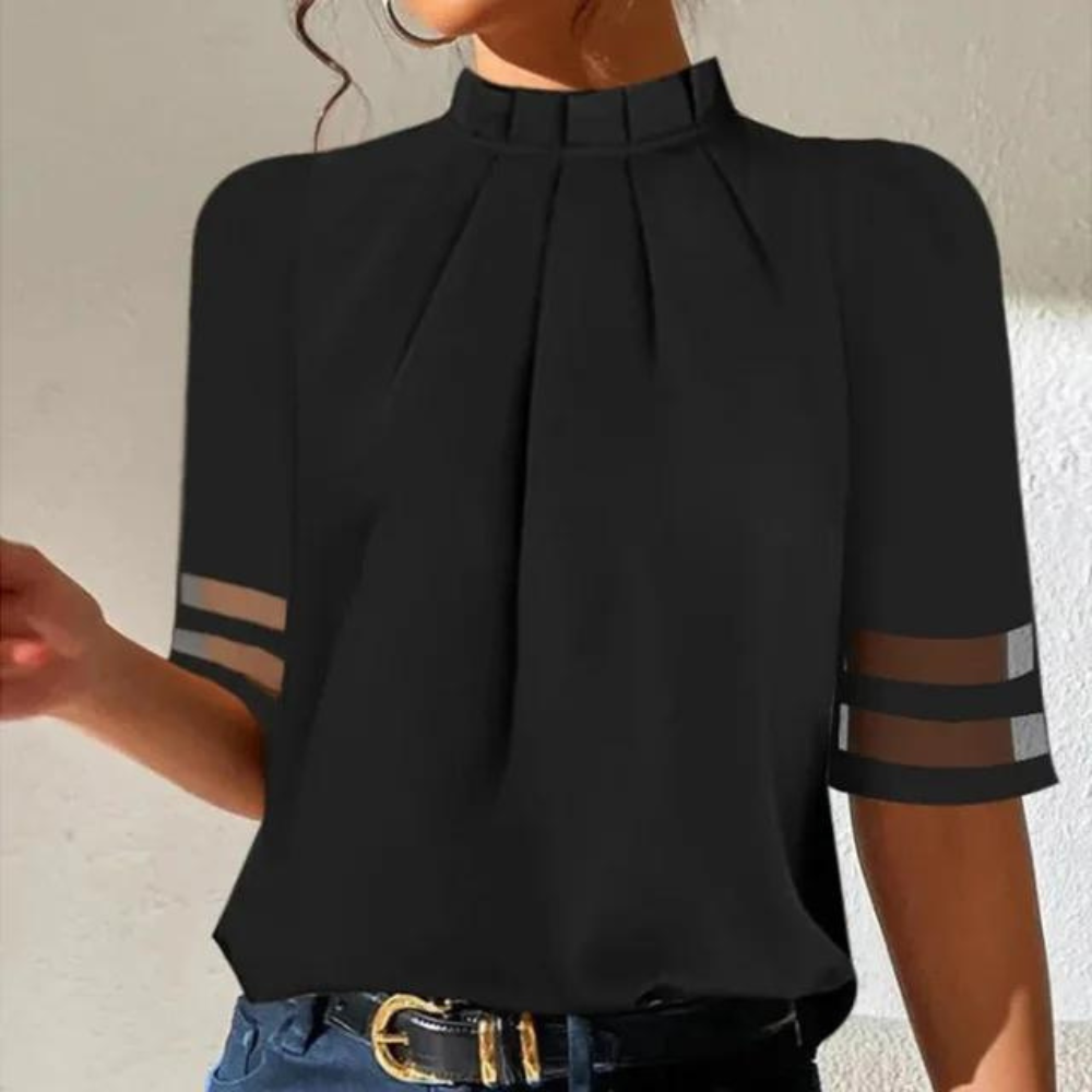 Pleated Sleeveless Top for Women