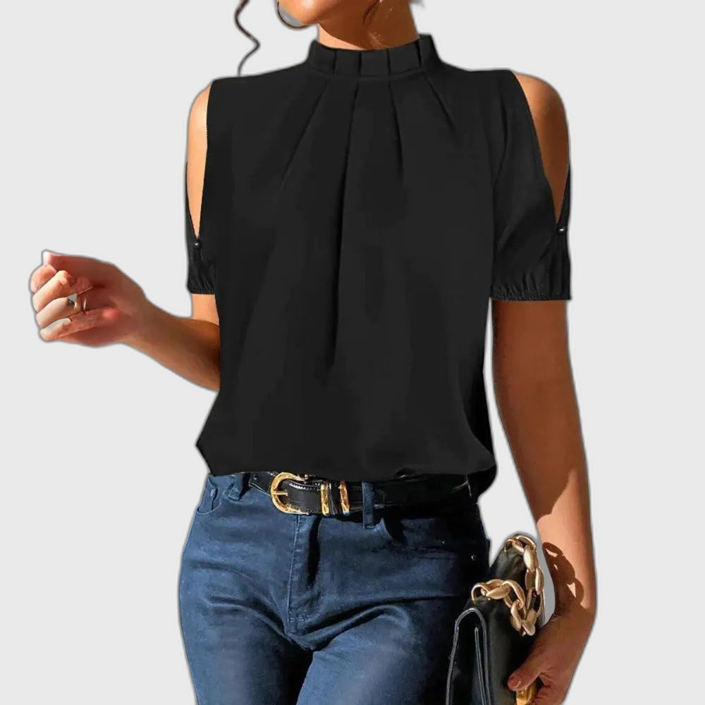 Pleated Sleeveless Top for Women