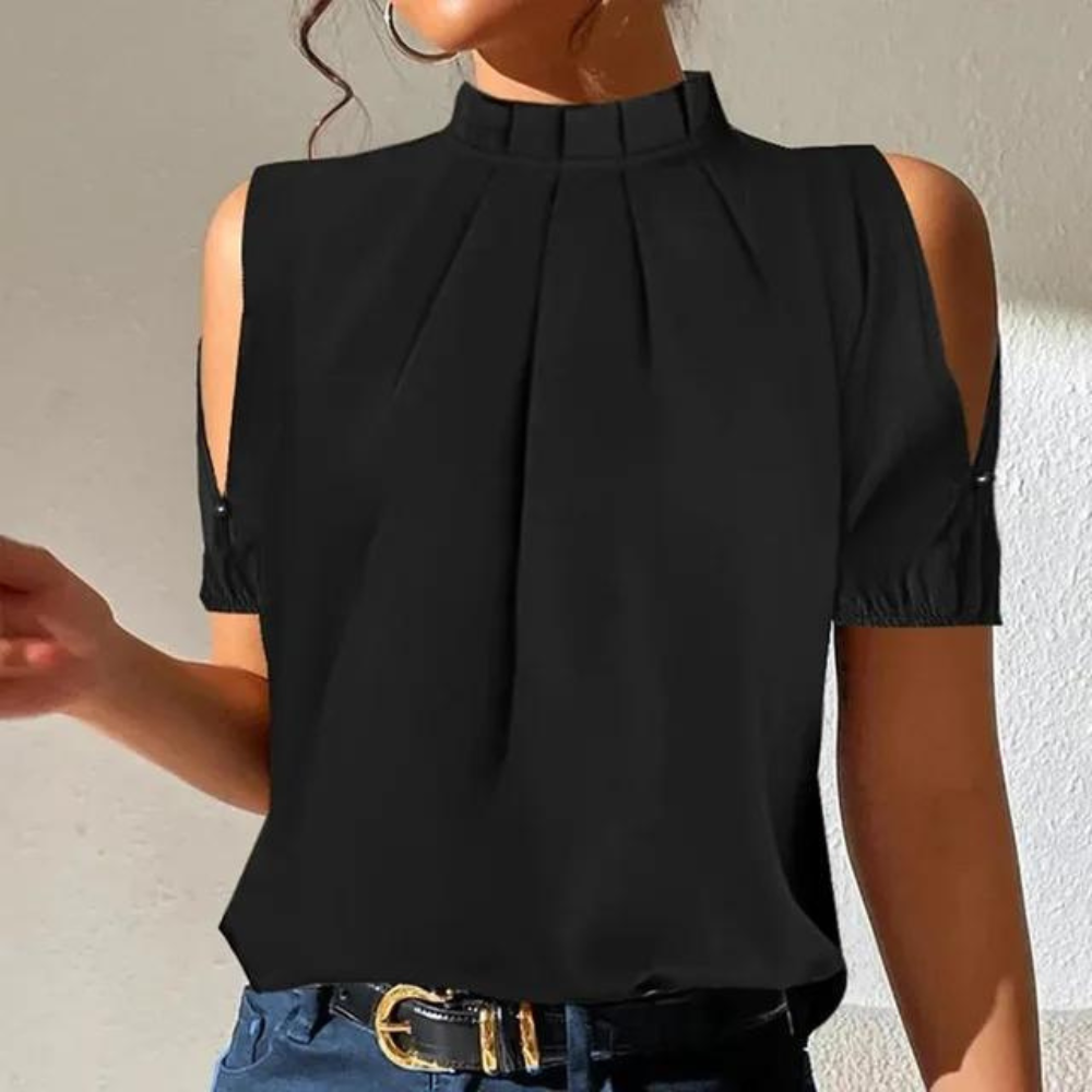 Pleated Sleeveless Top for Women