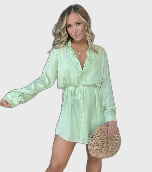 Short Sleeve Mini Dress for Women