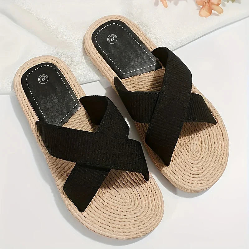 Cross-Band Summer Sandals for Women